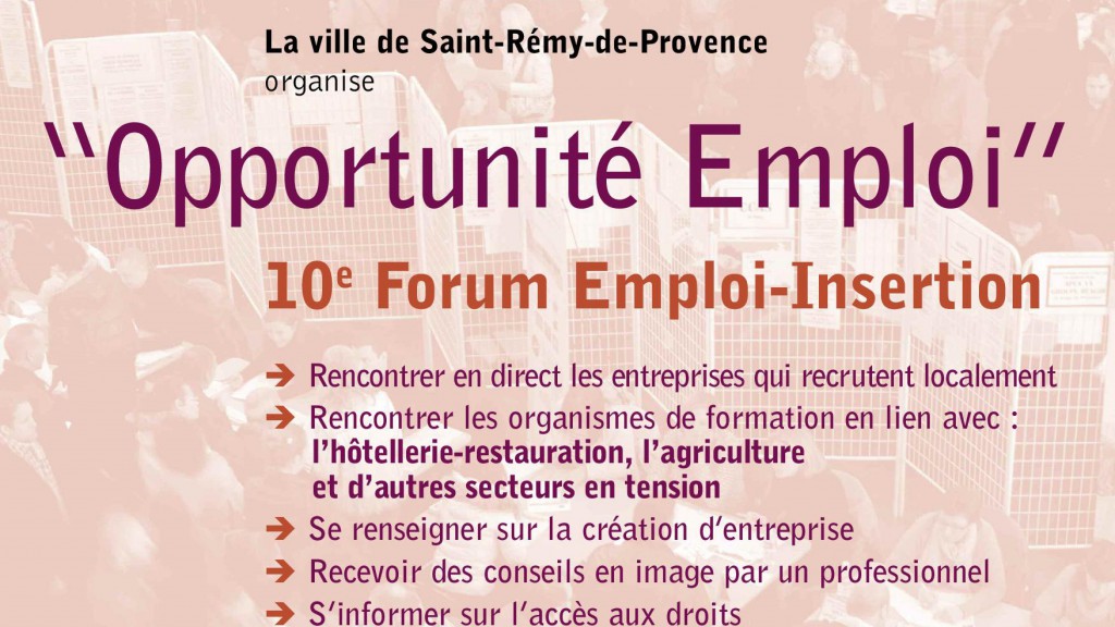 Forum emploi 2016